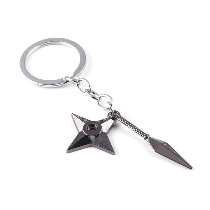 Anime Keychain, Lightweight, Perfect for Car Keys, Bags, and Gifts