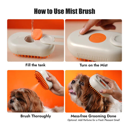 Pet Steamer Brush
