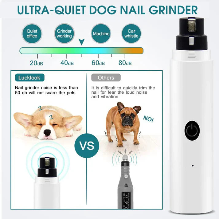 DOG & CAT SILENT NAIL GRINDER