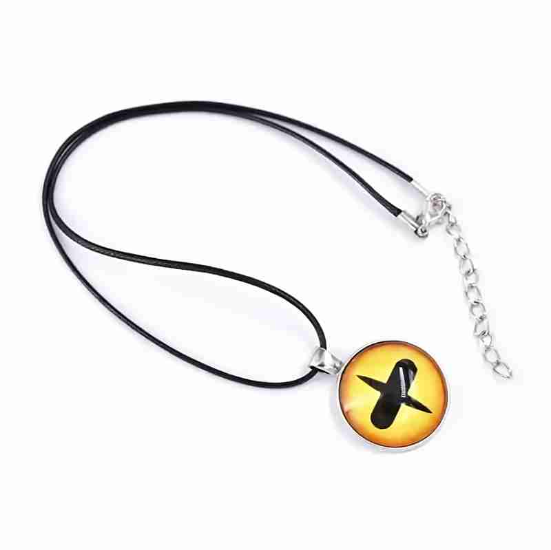 Naruto Nine-Tailed Sage Mode Logo Necklace