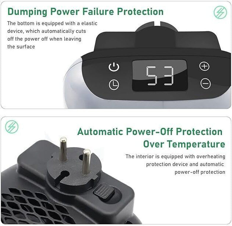 Mini Blower 800W remote control Fan Room Heater