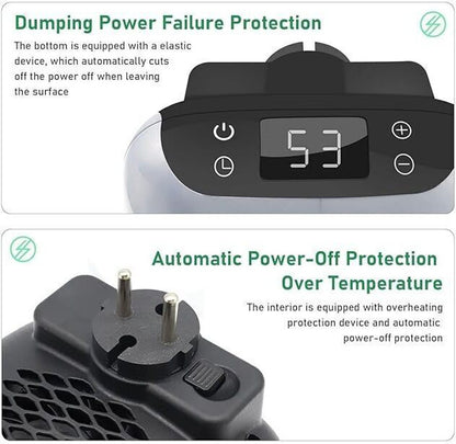 Mini Blower 800W remote control Fan Room Heater