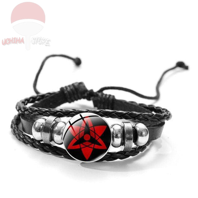 Madara Cosplay Braided Anime Leather Bracelet