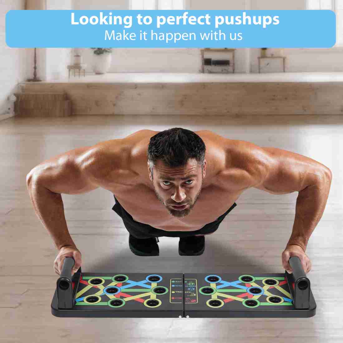 Push Up Board 14 in 1 Body Building Push Up Support Fitness Bar